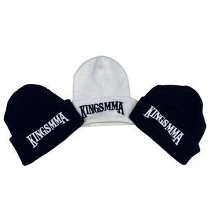 Kings MMA knit beanie one size fold over muay thai jiu jitsu‎